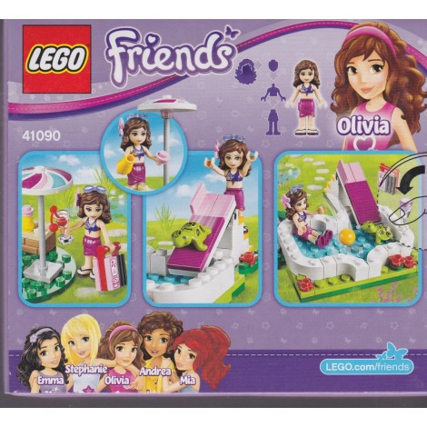 LEGO FRIENDS 41090 OLIVIA'S GARDEN POOL