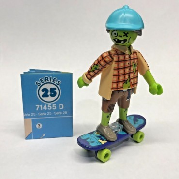 PLAYMOBIL FI?URES 71455 SERIE 25 09 ZOMBIE SKATER