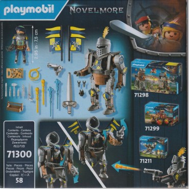 PLAYMOBIL NOVELMORE 71300 GIZMO CRAFTON - ROBOT DA COMBATTIMENTO