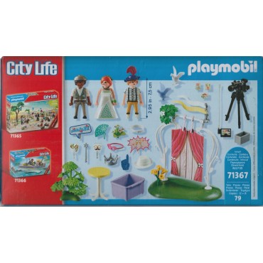 PLAYMOBIL CITY LIFE 71367 PROMO PACK SERVIZIO FOTOGRAFICO AL MATRIMONIO