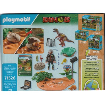 PLAYMOBIL DINOS 71526 STEGOSAURUS NEST