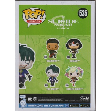 FUNKO POP! DC COMICS 535 THE JOKER - SUICIDE SQUAD ISEKAI