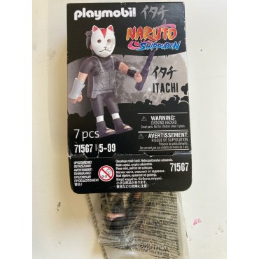 PLAYMOBIL NARUTO SHIPPUDEN 71567 opened box ITACHI