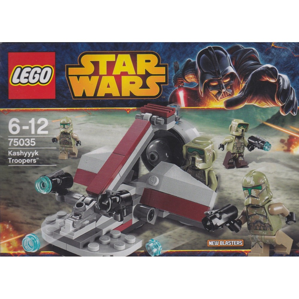 kiwi ophobe udkast LEGO STAR WARS 75035 KASHYYYK TROOPERS