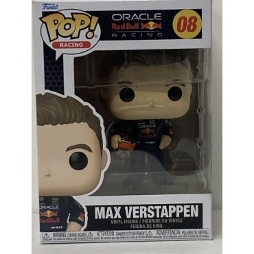 FUNKO POP! RACING 08 MAX VERSTAPPEN ORACLE RED BULL