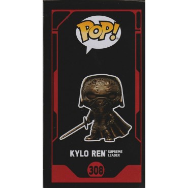 FUNKO POP! STAR WARS 308 special edition KYLO REN SUPREME LEADER BOBBLEHEAD