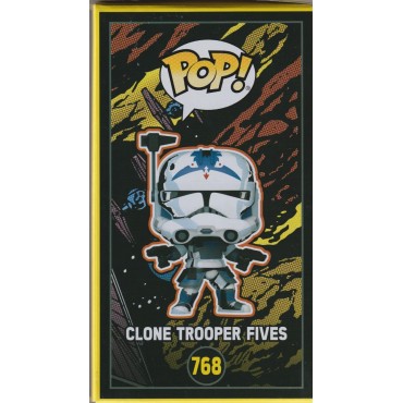FUNKO POP! STAR WARS 768 CLONE TROOPER FIVES BOBBLEHEAD