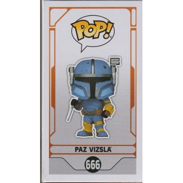 FUNKO POP! STAR WARS 666 PAZ VIZLA BOBBLEHEAD