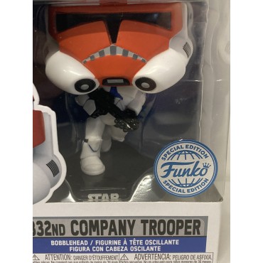 FUNKO POP! STAR WARS 627 special edition 332ND COMPANY TROOPER BOBBLEHEAD