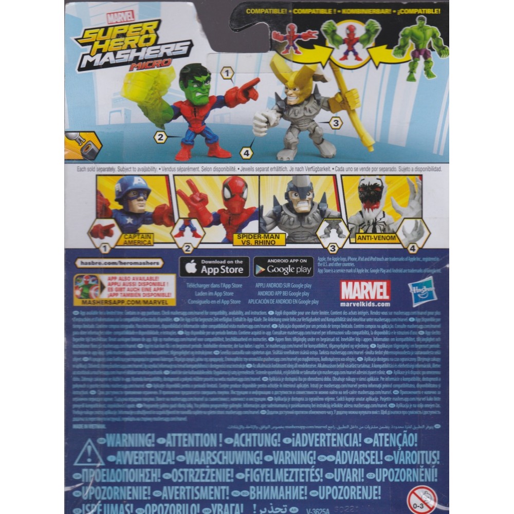 Marvel Super Hero Mashers Micro Hulk Smash-Dozer