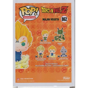FUNKO POP! ANIMATION 862 DRAGON BALL Z MAJIN VEGETA