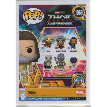 FUNKO POP! MARVEL 1069 ZEUS - THOR LOVE AND THUNDER BOBBLE HEAD