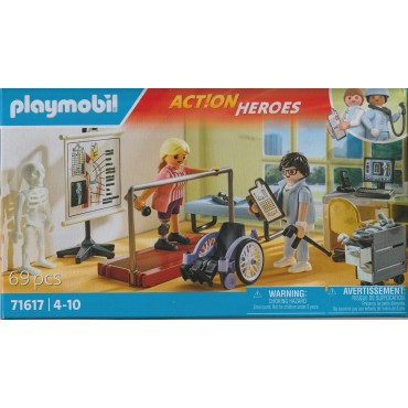 PLAYMOBIL ACTION HEROES 71617 ORTHOPEDICS LABORATORY