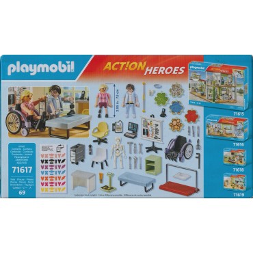 PLAYMOBIL ACTION HEROES 71617 ORTHOPEDICS LABORATORY