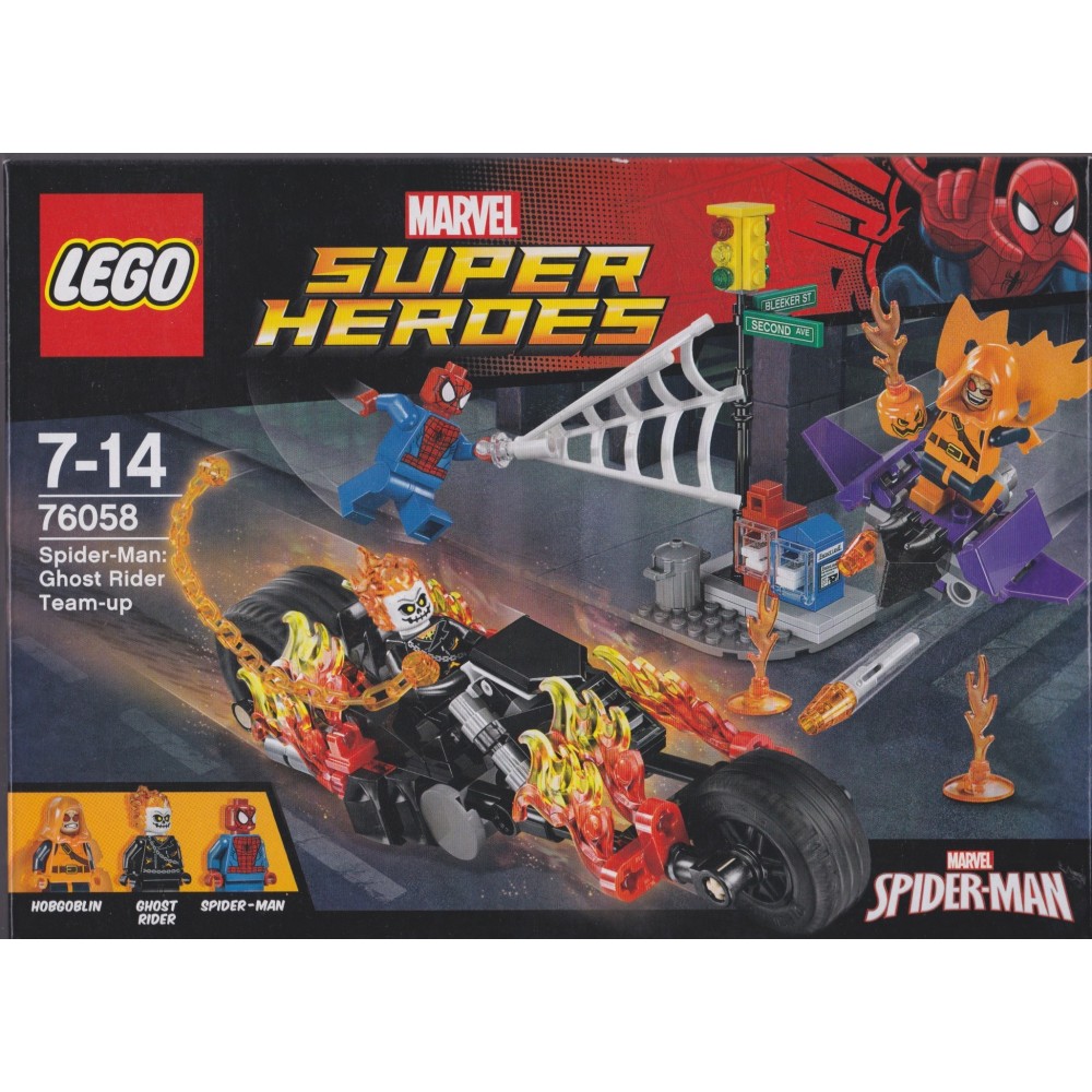 LEGO SUPER HEROES 76058 SPIDER MAN : GHOST RIDER TEAM UP