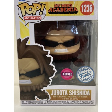 FUNKO POP! ANIMATION 1236 JUROTA SHISHIDA flocked Special edition MY HERO ACADEMIA
