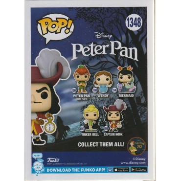 FUNKO POP! DISNEY 1348 CAPTAIN HOOK - PETER PAN