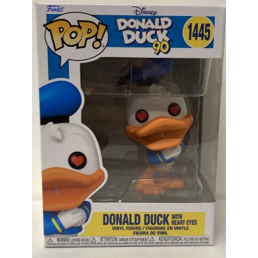 FUNKO POP! DISNEY 1445 DONALD DUCK WITH HEART EYES 90th ANNIVERSARY