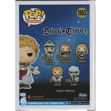 FUNKO POP! BLACK CLOVER 1553  JULIUS