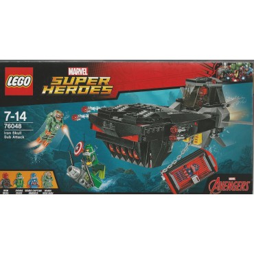 LEGO SUPER HEROES 76048 ATTACCO SOTTOMARINO DI IRON SKULL