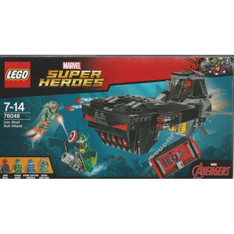 LEGO SUPER HEROES 76048 ATTACCO SOTTOMARINO DI IRON SKULL