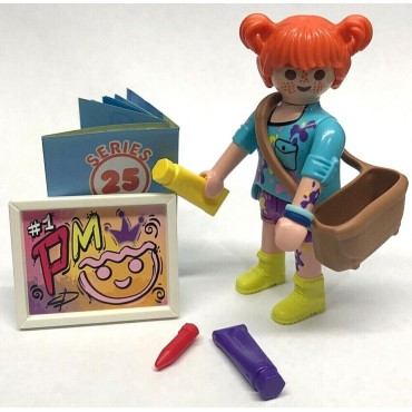 PLAYMOBIL FI?URES 71456 SERIE 25 09 CARTOONIST