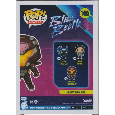 FUNKO POP! MOVIE 1405 DC COMICS CONRAD CARAPAX - BLUE BEETLE