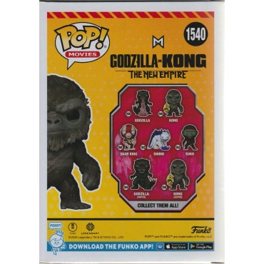 FUNKO POP! MOVIES 1540 KONG THE NEW EMPIRE GODZILLA vs KONG