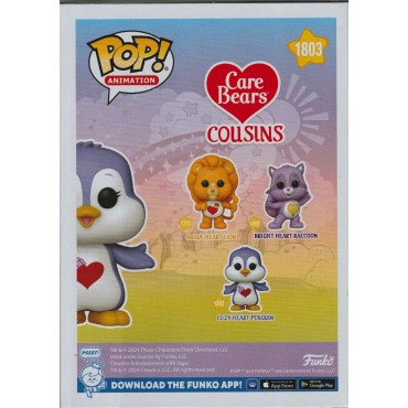 FUNKO POP! ANIMATION 1803 COZY HEART PENGUIN - CARE BEARS : COUSINS