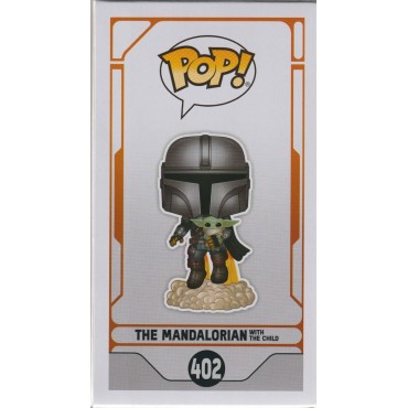 FUNKO POP! STAR WARS 402 THE MANDALORIAN WITH THE CHILD BOBBLE-HEAD