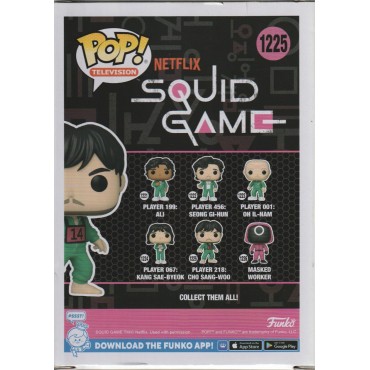 FUNKO POP! TELEVISION 1225 PLAYER 218 : CHO SANG-WOO - SQUID GAME