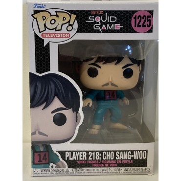 FUNKO POP! TELEVISION 1225 PLAYER 218 : CHO SANG-WOO - SQUID GAME