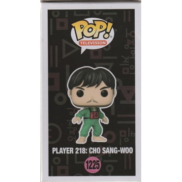 FUNKO POP! TELEVISION 1225 PLAYER 218 : CHO SANG-WOO - SQUID GAME