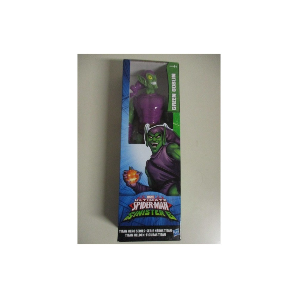 ULTIMATE SPIDER MAN THE SINISTER 6 ACTION FIGURE 12 " - 30 cm GREEN GOBLIN HASBRO B6386