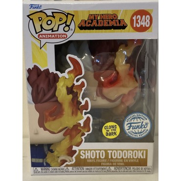 FUNKO POP! ANIMATION 1348 glows in the dark SHOTO TODOROKI special edition MY HERO ACADEMIA