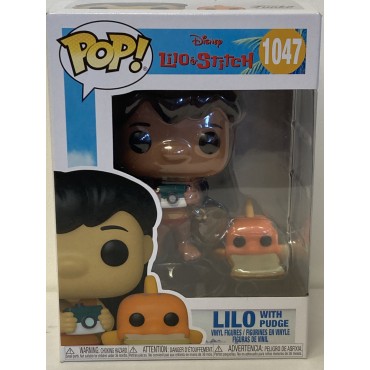 FUNKO POP! DISNEY 1047 LILO WITH PUDGE - LILO & STITCH