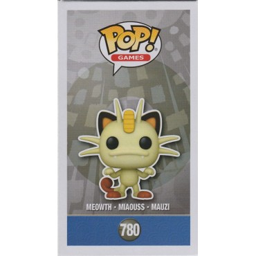 FUNKO POP! GAMES 780 MEOWTH - MIAOUSS - MAUZI POKEMON