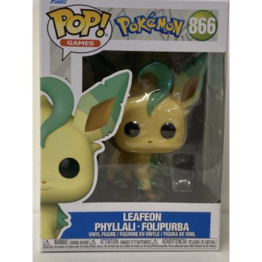 FUNKO POP! GAMES 866 LEAFEON PHYLLALI FOLIPURBA POKEMON