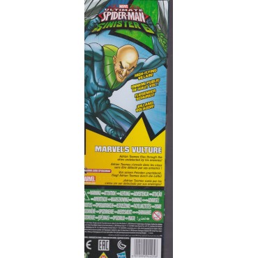 ULTIMATE SPIDER MAN THE SINISTER 6 ACTION FIGURE 12 " - 30 cm MARVEL'S VULTURE HASBRO B6387