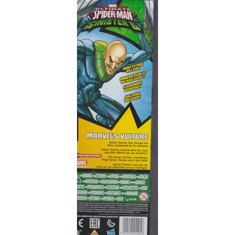 ULTIMATE SPIDER MAN THE SINISTER 6 ACTION FIGURE 12 " - 30 cm MARVEL'S VULTURE HASBRO B6387