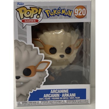 FUNKO POP! GAMES 920 ARCANINE - ARCANIN - ARKANI POKEMON