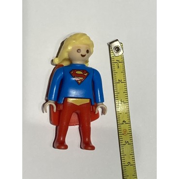PLAYMOBIL FI?URES 02 SUPERGIRL DC COMICS CHARACTERS uova Kinder limited edition