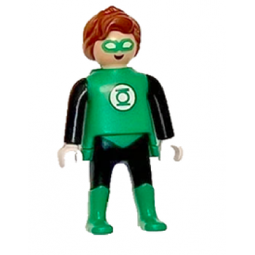 PLAYMOBIL FI?URES 04 GREEN LANTERN DC COMICS CHARACTERS Kinder eggs limited edition