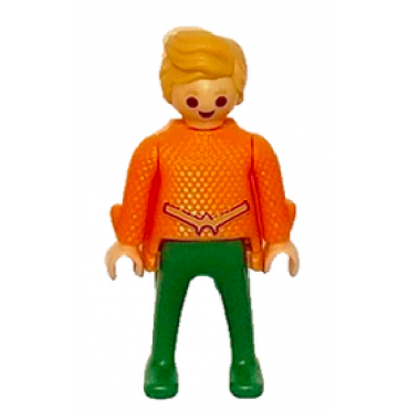 PLAYMOBIL FI?URES 05 AQUAMAN DC COMICS CHARACTERS Kinder eggs limited edition