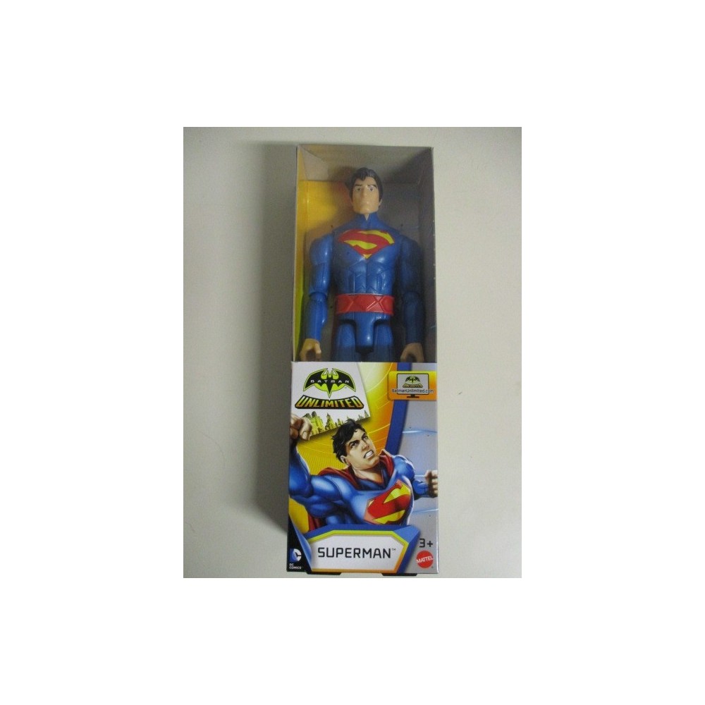 SUPERHERO ACTION FIGURE 12 " - 30 cm SUPERMAN MATTEL CDM 62