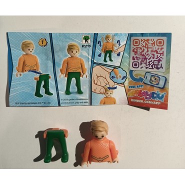 PLAYMOBIL FI?URES 05 AQUAMAN DC COMICS CHARACTERS Kinder eggs limited edition