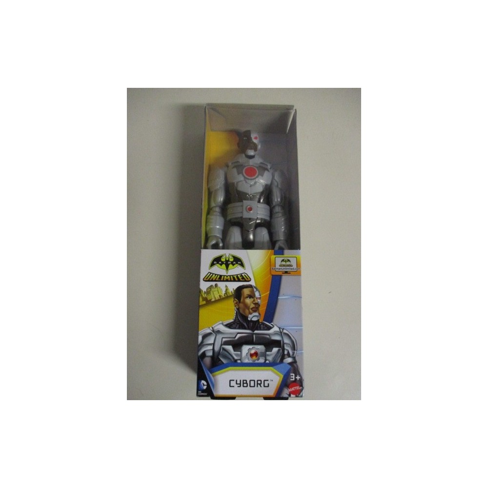 SUPERHERO ACTION FIGURE 12 " - 30 cm CYBORG MATTEL DJW 79