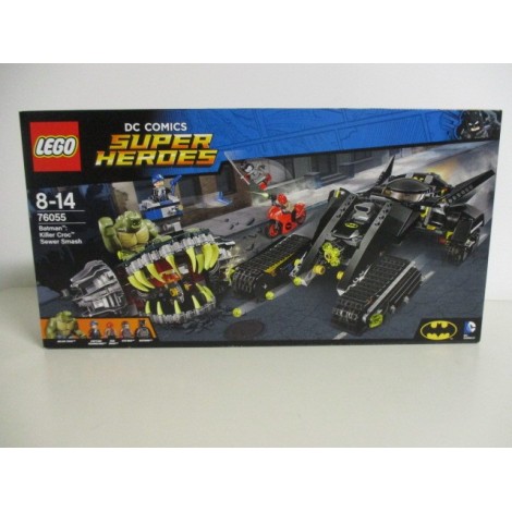 LEGO SUPER HEROES 76055 BATMAN DUELLO NELLE FOGNE CON KILLER CROC