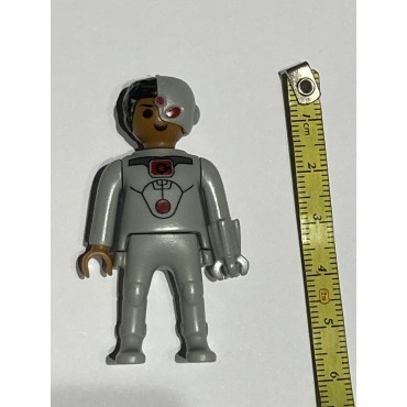 PLAYMOBIL FI?URES 10 CYBORG DC COMICS CHARACTERS Kinder eggs limited edition