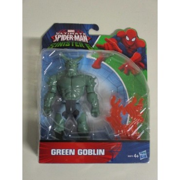 ULTIMATE SPIDER MAN THE SINISTER 6 ACTION FIGURE 6" - 15 cm  GREEN GOBLIN Hasbro B5875